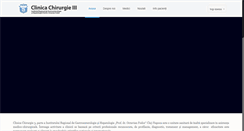 Desktop Screenshot of clinicachirurgie3.ro
